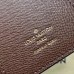 Louis Vuitton Monogram Canvas Envelop Victorine Wallet M41938 Coffee