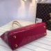 LOUIS VUITTON BREA MM Monogram Vernis Leather In cherry