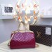 LOUIS VUITTON BREA MM Monogram Vernis Leather In cherry