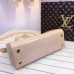 LOUIS VUITTON BREA MM Monogram Vernis Leather In milk tea