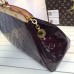 LOUIS VUITTON BREA MM Monogram Vernis Leather In purplish