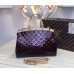 LOUIS VUITTON BREA MM Monogram Vernis Leather In purplish