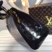 LOUIS VUITTON BREA MM Monogram Vernis Leather In noir