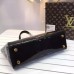 LOUIS VUITTON BREA MM Monogram Vernis Leather In noir