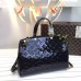 LOUIS VUITTON BREA MM Monogram Vernis Leather In noir