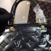 LOUIS VUITTON BREA MM Monogram Vernis Leather In noir