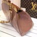 LOUIS VUITTON BREA MM Monogram Vernis Leather In toffee