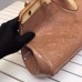 LOUIS VUITTON BREA MM Monogram Vernis Leather In toffee