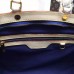 LOUIS VUITTON BREA MM Monogram Vernis Leather In dazzling blue