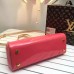 LOUIS VUITTON BREA MM Monogram Vernis Leather In rose pink