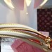 LOUIS VUITTON BREA MM Monogram Vernis Leather In rose pink