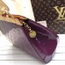 LOUIS VUITTON BREA MM Monogram Vernis Leather In Myrtille