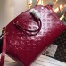 LOUIS VUITTON BREA MM Monogram Vernis Leather In Magenta