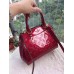 LOUIS VUITTON BREA PM Monogram Vernis leather IN  imperial red