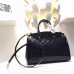 LOUIS VUITTON BREA MM Monogram Vernis Leather In NOIR