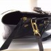 LOUIS VUITTON BREA MM Monogram Vernis Leather In NOIR