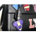 Louis Vuitton Patches Stickers Epi Cluny BB Bag M52484 Black 2019