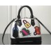 Louis Vuitton Patches Stickers Epi Alma BB Bag M52481 White 2019