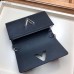 Louis Vuitton LV Stories Epi Leather Twist Chain Wallet M63320 Black 2019