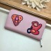 Louis Vuitton LV Stories Epi Leather Zippy Wallet M63377 Rose Ballerine 2019