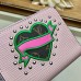 Louis Vuitton LV Stories Epi Leather Zippy Coin Purse M63723 Rose Ballerine 2019