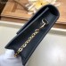 Louis Vuitton Monogram Canvas Flore Chain Wallet Black 2019