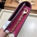 Louis Vuitton Monogram Canvas Flore Chain Wallet M67404 Lie De Vin 2019