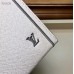 Louis Vuitton Pochette Voyage MM Bag Taiga Leather Outline White/Gray