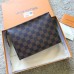 Louis Vuitton Toiletry Pouch 19 Bag M47544 Damier Ebene Canvas