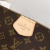 Louis Vuitton Graceful Hobo MM Bag Monogram Canvas M43704 Beige 2018