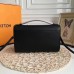 LOUIS VUITTON ENVELOP CLERY POCHETTE EPI BLACK 2017