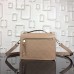 Louis Vuitton Pochette Metis Monogram Empreinte Leather Bag M44245 Beige