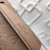 Louis Vuitton Pochette Metis Monogram Empreinte Leather Bag M44245 Beige