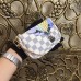 Louis Vuitton N63005 Mini Pochette Accessoires Illustre Damier Azur Canvas