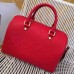 Louis Vuitton Speedy Bandouliere 30 Coquelicot  Monogram Empreinte Leather