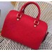 Louis Vuitton Speedy Bandouliere 30 Coquelicot  Monogram Empreinte Leather