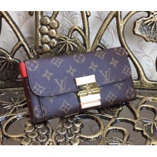 Louis Vuitton Monogram Canvas Elysee Wallet M60413 red