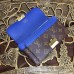 Louis Vuitton Monogram Canvas Elysee Wallet M60413 blue