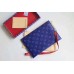 Louis Vuitton Pouch Clutch Small Bag Monogram Canvas Blue/Red Spring Summer 2018