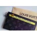 Louis Vuitton Pouch Clutch Small Bag Monogram Canvas Yellow Spring Summer 2018