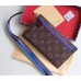 Louis Vuitton Pouch Clutch Small Bag Monogram Canvas Blue Spring Summer 2018