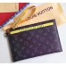 Louis Vuitton Pouch Clutch Large Bag Monogram Canvas Yellow Spring Summer 2018