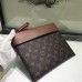 LOUIS VUITTON POCHETTE TUILERIES MONOGRAM BROWN M64035 2017