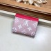 Louis Vuitton Monogram Canvas Zoé Wallet M67641 Red 2019