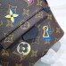 Louis Vuitton Love Lock Monogram Canvas Palm Springs Mini Backpack Bag M44367 2019