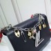 Louis Vuitton LV Love Lock Charms Epi Leather Twist MM Bag M52894 Noir 2019