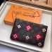 Louis Vuitton Monogram Canvas Blooming Flowers Pochette Double Zip Bag M63905 Red 2019