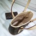 Louis Vuitton Monogram Canvas Bucket Tote Bag M42238