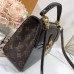 Louis Vuitton Patent Leather Monogram Canvas Cherrywood Bag M53353 Noir 2018