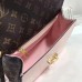 Louis Vuitton Patent Leather Monogram Canvas Cherrywood Bag M53355 Rose Ballerine 2018